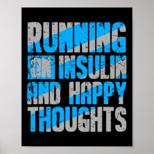 Poster Sensibilização para a diabetes Tipo 1 2 - T1D T2D