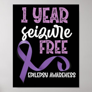 Poster Sensibilização para a Epilepsia Fita Livre de Conv