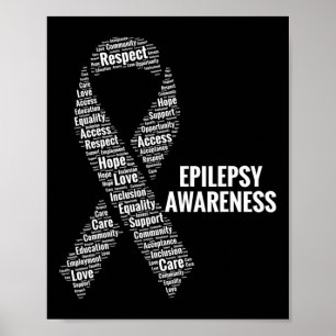 Poster Sensibilização para a Epilepsia Respeitar a Promoç
