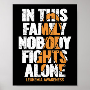 Poster Sensibilização para a Leucemia Apoio Familiar