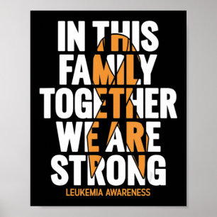 Poster Sensibilização para a Leucemia Apoio Familiar