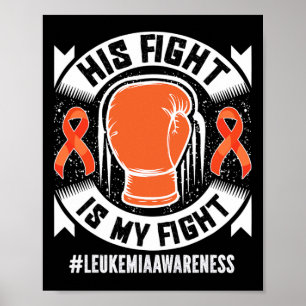 Poster Sensibilização Para A Leucemia Sua Luta É Minha Lu