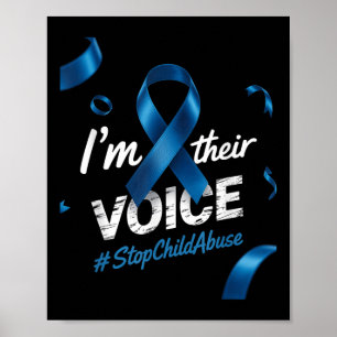 Poster Sensibilização Para A Prevenção Do Abuso Infantil 