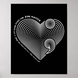 Poster Sensibilização para a saúde mental Anti-Sócio Semi