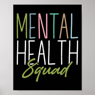 Poster Sensibilização para a Saúde Mental do Esquadrão de