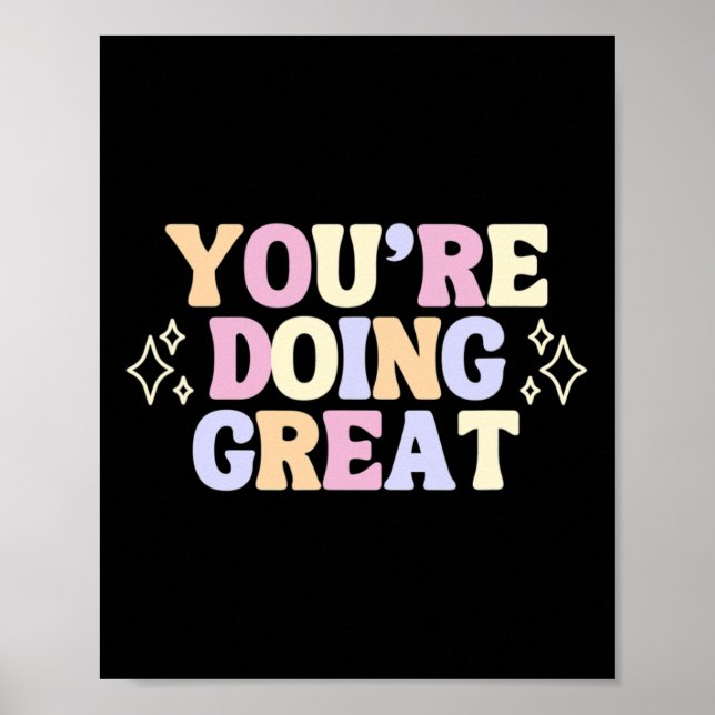 Poster Sensibilização para a Saúde Mental do Excelente (Frente)