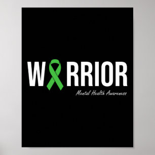 Poster Sensibilização para a saúde mental Faixa Verde 2