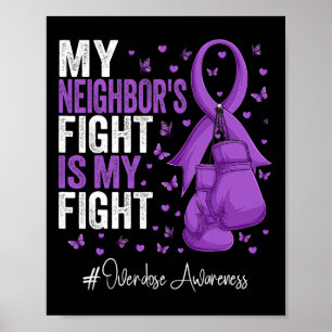Poster Sensibilização para a Sobredosagem de Brisos Roxos