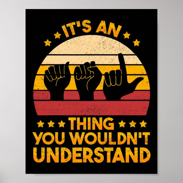 Poster Sensibilização Para Deficientes Auditivos E Asl 1 (Frente)