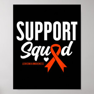 Poster Sensibilização para Leucemia no Esquadrão de Supor