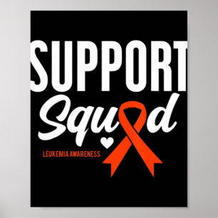 Poster Sensibilização para Leucemia no Esquadrão de Supor