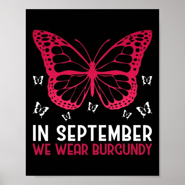 Poster Sensibilização para Múltiplos Mielomas Em Setembro (Frente)