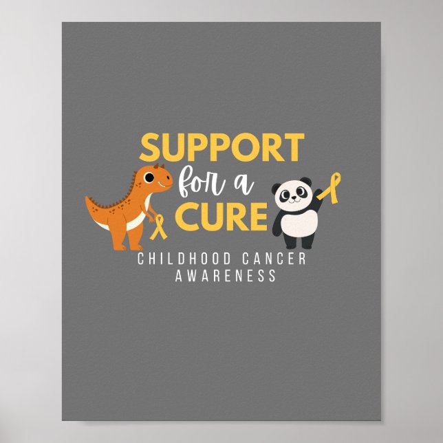 Poster sensibilização para o cancer infantil.apoio. POSTE (Frente)