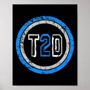 Poster Sensibilização para o emblema azul T2D Tipo 2