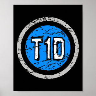 Poster Sensibilização para o Emblema do Super Herói do T1