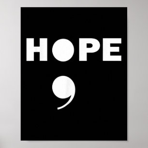 Poster Sensibilização Para O Suicídio De Semicolon Para U