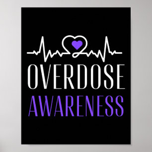 Poster Sensibilização Por Sobredosagem Eu Visto Roxo Para