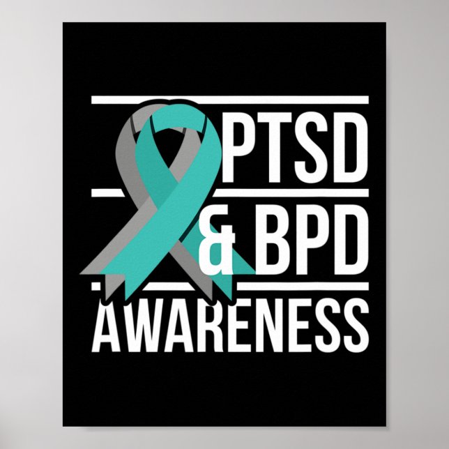 Poster Sensibilização Ptsd E Bpd (Frente)
