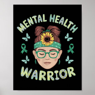 Poster Sensibilização Suicida Depressão Ansiedade Saúde M