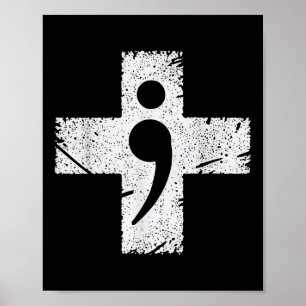 Poster Sensibilização Suicida Depressão Ansiedade Saúde M