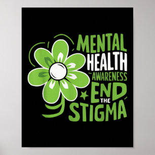 Poster Sensibilização Suicida Depressão Ansiedade Saúde M