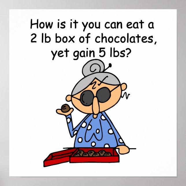 Pôster Sensor de Chocolate (Frente)