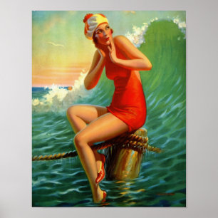 Poster "Sentado Bonito" - Edward Mason Eggleston