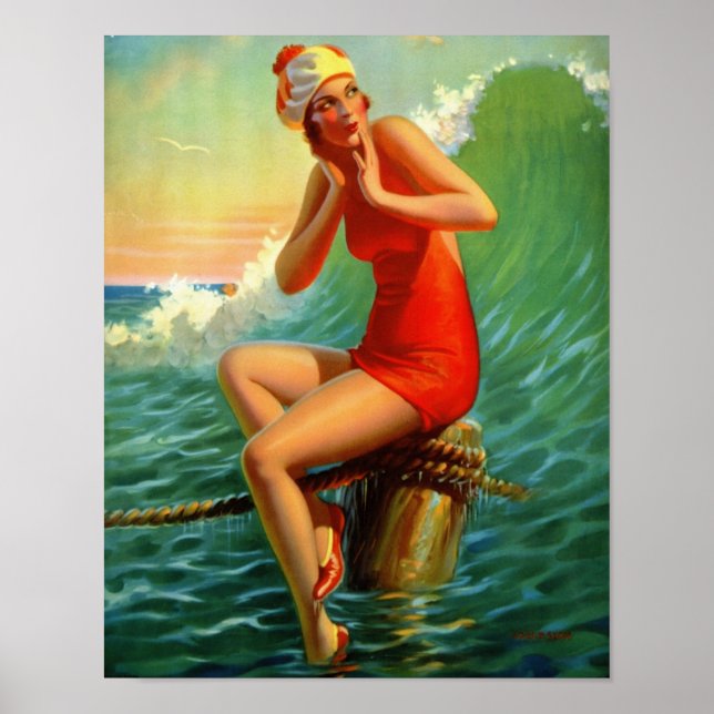 Poster "Sentado Bonito" - Edward Mason Eggleston (Frente)