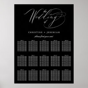 Poster Sentado Elegante Branco Elegante Branco Elegante