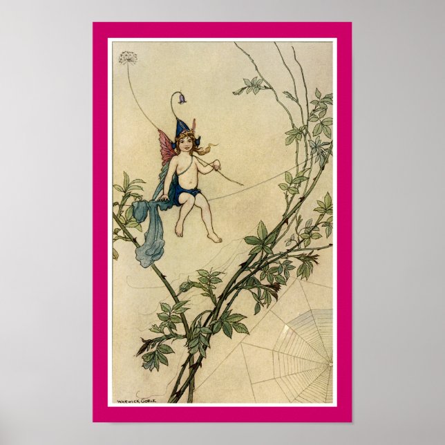 Pôster Sentado no fio de uma aranha (Frente)