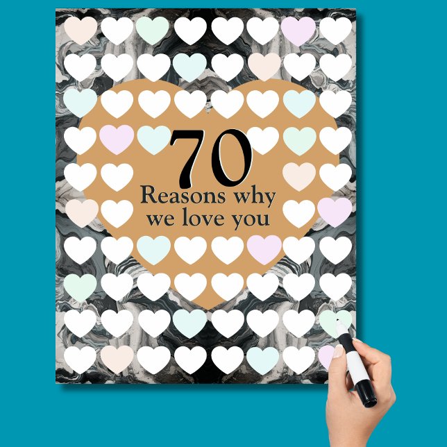 Poster Sentimental 70, razão pela qual te amo Mens 70 (Criador carregado)