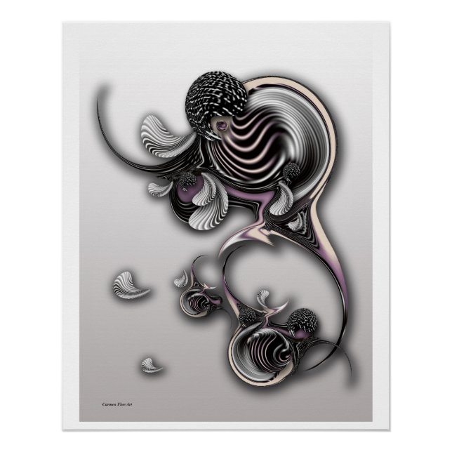 Pôster "Sentimento E Percepção", Poster brilhante (Frente)