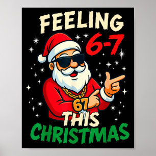 Poster Sentimento Engraçado 67 Neste Natal Seis Sete Meme