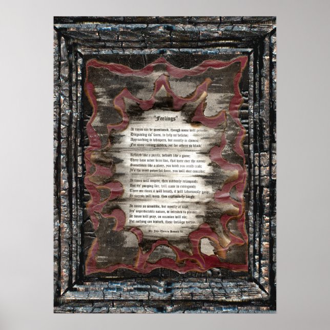 Pôster Sentimentos (Frente)