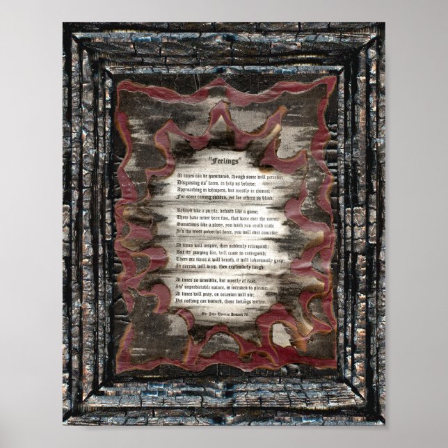 Pôster Sentimentos (Frente)