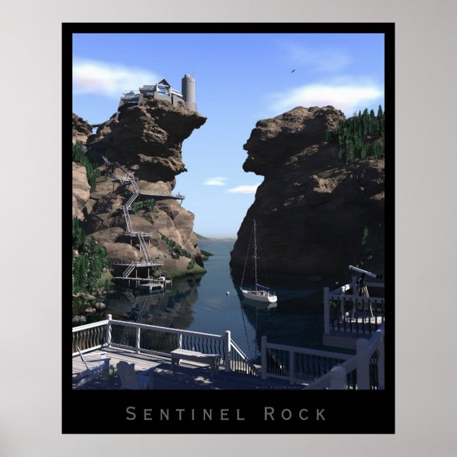 Poster Sentinel Rock (Frente)