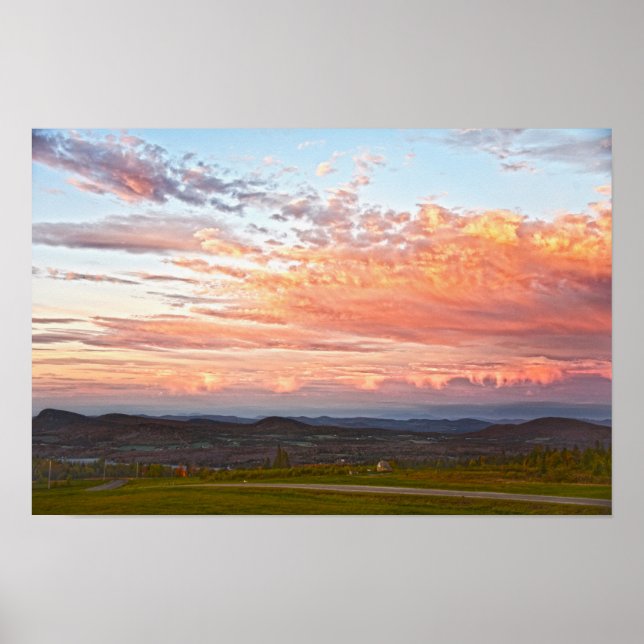 Poster Sentinel Rock Sunset, Vermont (Frente)
