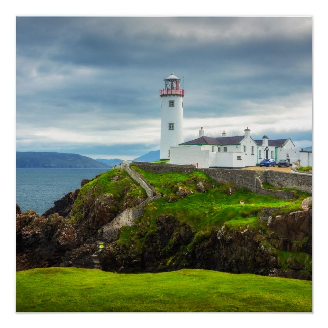 Pôster Sentinela do Atlântico – Fanad Head (Frente)