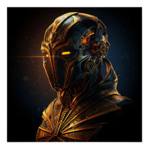 Pôster Sentinela Dourado: O Despertar do Futuro