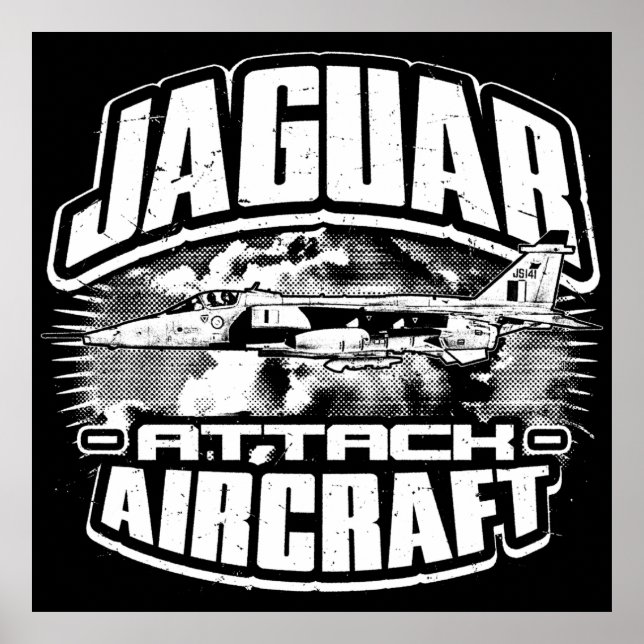 Poster SEPECAT Jaguar (Frente)
