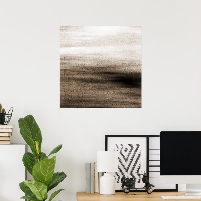 Pôster Sepia Horizon (Escritório em casa)