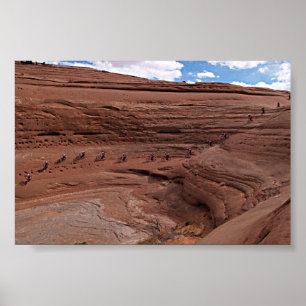 Pôster sequência de rocha