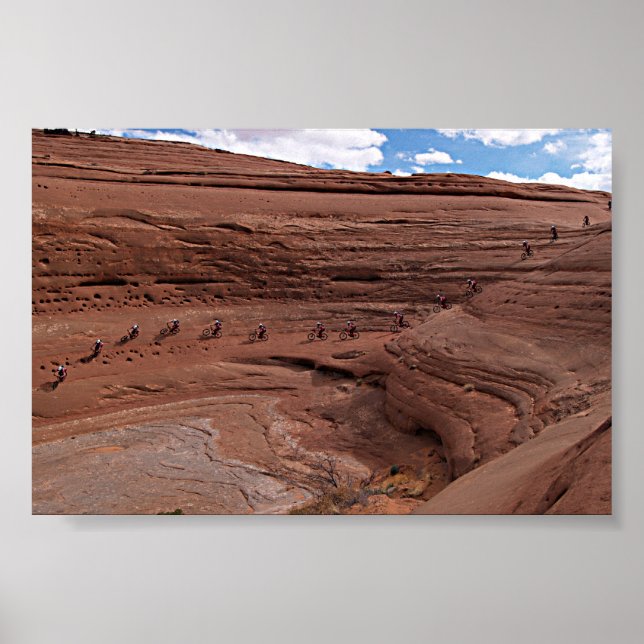 Pôster sequência de rocha (Frente)