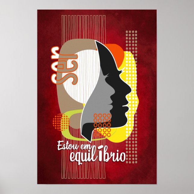 Poster SER - 02V2 Estou em Equilíbrio (Frente)