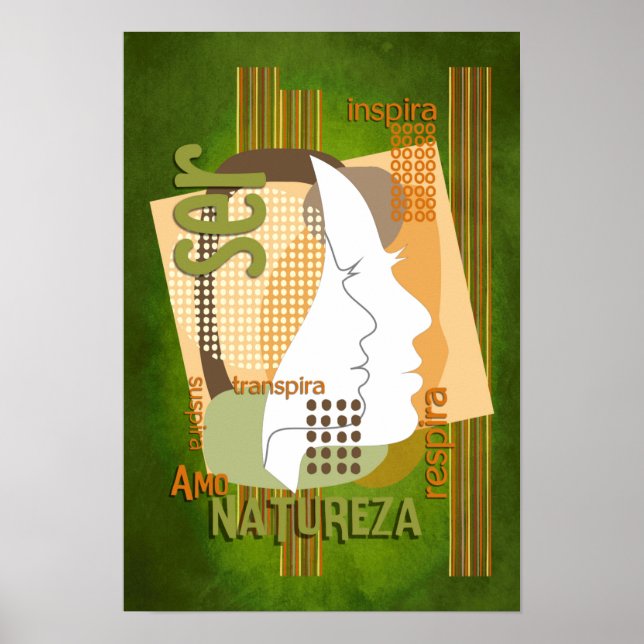 Poster SER - 09V2 Amo Natureza (Frente)