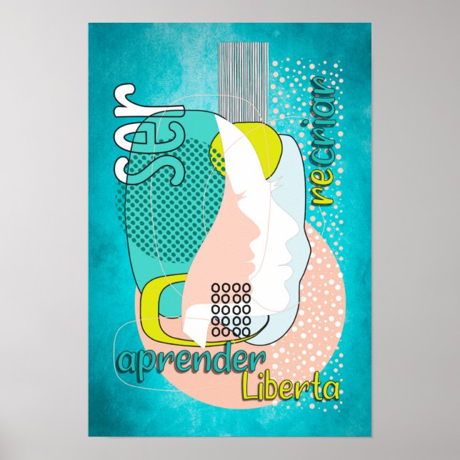 Poster SER - 11V2 Aprender, Liberta (Frente)