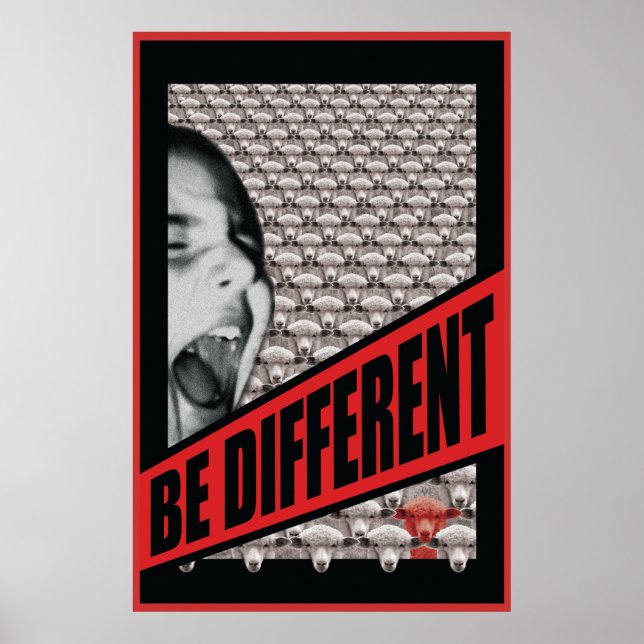 Pôster Ser Diferente (Frente)