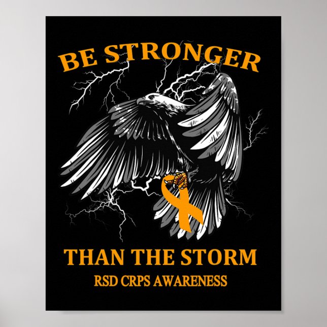 Poster Ser Mais Forte Que O RSD CRPS De Storm (Frente)