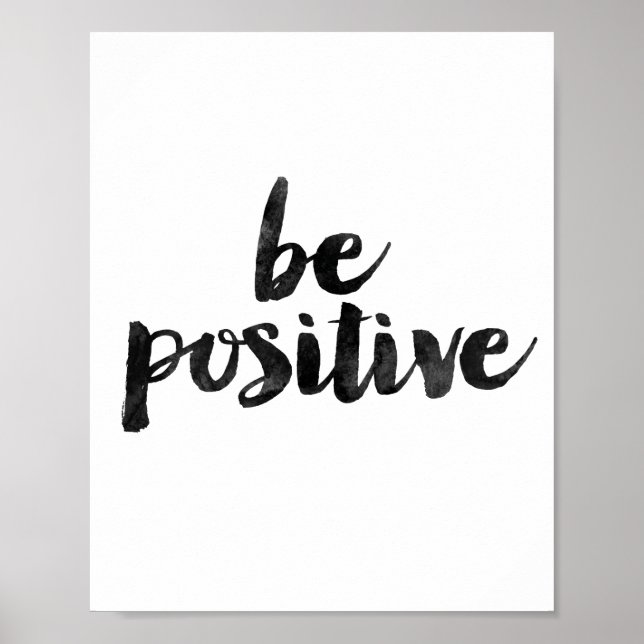 Pôster Ser Positivo (Frente)