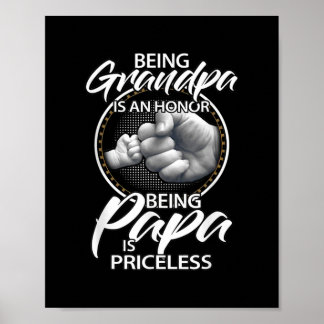 Poster Ser Vovô É Uma Honra Ser Papa É Imprestável
